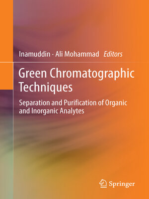 cover image of Green Chromatographic Techniques